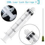 20ml Plastic Syringe Pack with Blunt Needles