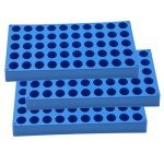 3-Pack Stackable Vial Racks for HPLC Bottles
