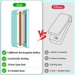 Rechargeable Mini Bag Sealer with 3 Sealing Settings