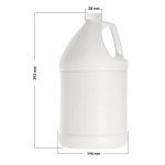 KOALA 2-Pack Round Gallon Opaque Storage Jugs