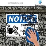 Wash Hands Sign with Symbol - Durable Vinyl
