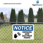 Wash Hands Sign with Symbol - Durable Vinyl