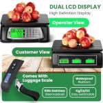 Digital Food Scale with Counting Function - 66lb