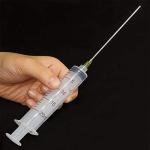 20ml Plastic Syringe Pack with Blunt Needles