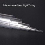 Clear Rigid Polycarbonate Tubing - 2mm ID 6mm OD