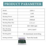 Magnetic Stirrer Hot Plate 2L Mixer 2000RPM