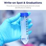 50mL Conical Centrifuge Tubes - 25 Pack