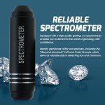 Pocket-Sized Handheld Diffraction Spectroscope for Gemstone Identification