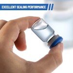 100 Pack 5ml Clear Glass Vials with Caps