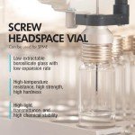 ALWSCI 10 ml Screw Top Headspace Vials, Pack of 100