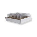 Bulk Pack Narrow Drosophila Vials with Closures