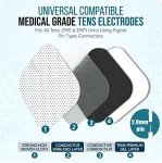 20-Pack Latex-Free TENS Unit Replacement Pads