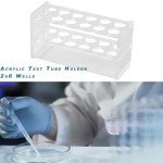 Acrylic Test Tube Holder Rack for 12 Tubes