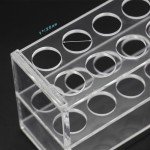 Acrylic Test Tube Holder Rack for 12 Tubes