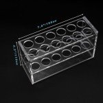 Acrylic Test Tube Holder Rack for 12 Tubes