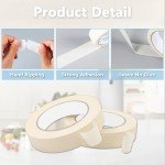 Removable Freezer Tape for Food Labels, 2 Rolls