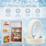 Removable Freezer Tape for Food Labels, 2 Rolls