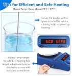 5" Magnetic Stirrer Hotplate, 100-1500RPM, 280℃