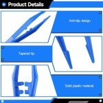 250 PCS Disposable Plastic Tweezers with Grip