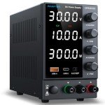 WANPTEK DC Power Supply 0-30V 10A Adjustable