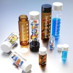 Sterile Small Glass Vials with Screw Caps, 12pcs