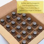 20 Pack of 4 oz Clear Glass Bottles with Funnels