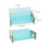 LSVERDE Test Tube Rack for 13/16 mm Tubes