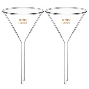XCD Borosilicate Glass Filter Funnel Set, 2 Pack