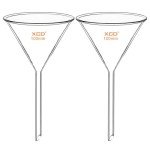 XCD Borosilicate Glass Filter Funnel Set, 2 Pack