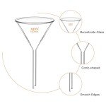 XCD Borosilicate Glass Filter Funnel Set, 2 Pack