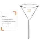 XCD Borosilicate Glass Filter Funnel Set, 2 Pack