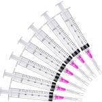 20 Pack 10ml Sterile Disposable Syringes, 18Ga
