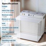 Portable HEPA H12 Laminar Flow Hood 17"x13