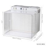 Portable HEPA H12 Laminar Flow Hood 17"x13