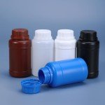 8.45 oz Plastic Reagent Bottle - 3 Pack