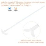 PTFE Electric Stirring Rod with Foldable Paddle