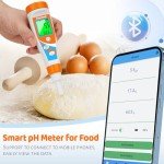 Smart pH Meter for Food Testing and Baking