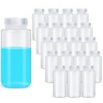 20PCS 16oz Plastic Sample Bottles with Caps