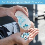 20PCS 16oz Plastic Sample Bottles with Caps