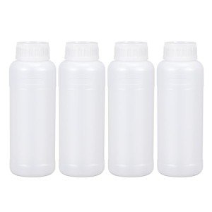 16oz Plastic HDPE Storage Bottles with Caps