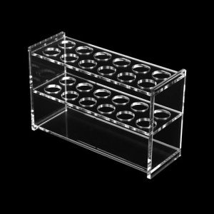 Acrylic Test Tube Holder Rack for 16mm Wells