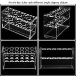 Acrylic Test Tube Holder Rack for 16mm Wells