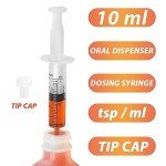 10mL Syringes for Liquid Measurement - 10 Pack