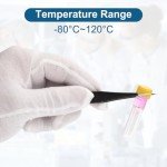 0.5mL Plastic Cryogenic Vials - 48 Pack