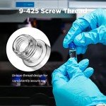 2ml HPLC Autosampler Vials with Blue Caps, 500 Pcs