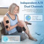 Dual Channel TENS Muscle Stimulator with 28 Modes