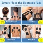 Dual Channel TENS Muscle Stimulator with 28 Modes
