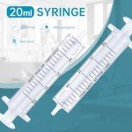 30pcs 20ml Plastic Syringes with Caps