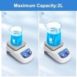 WEST TUNE Magnetic Stirrer Hot Plate 2000 RPM