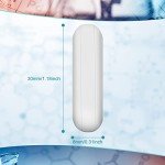 Weewooday 24-Pack PTFE Magnetic Mixer Stir Bars